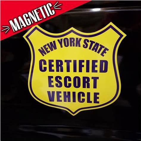 new york certified escort vehicle|Vehicle Escort Driver